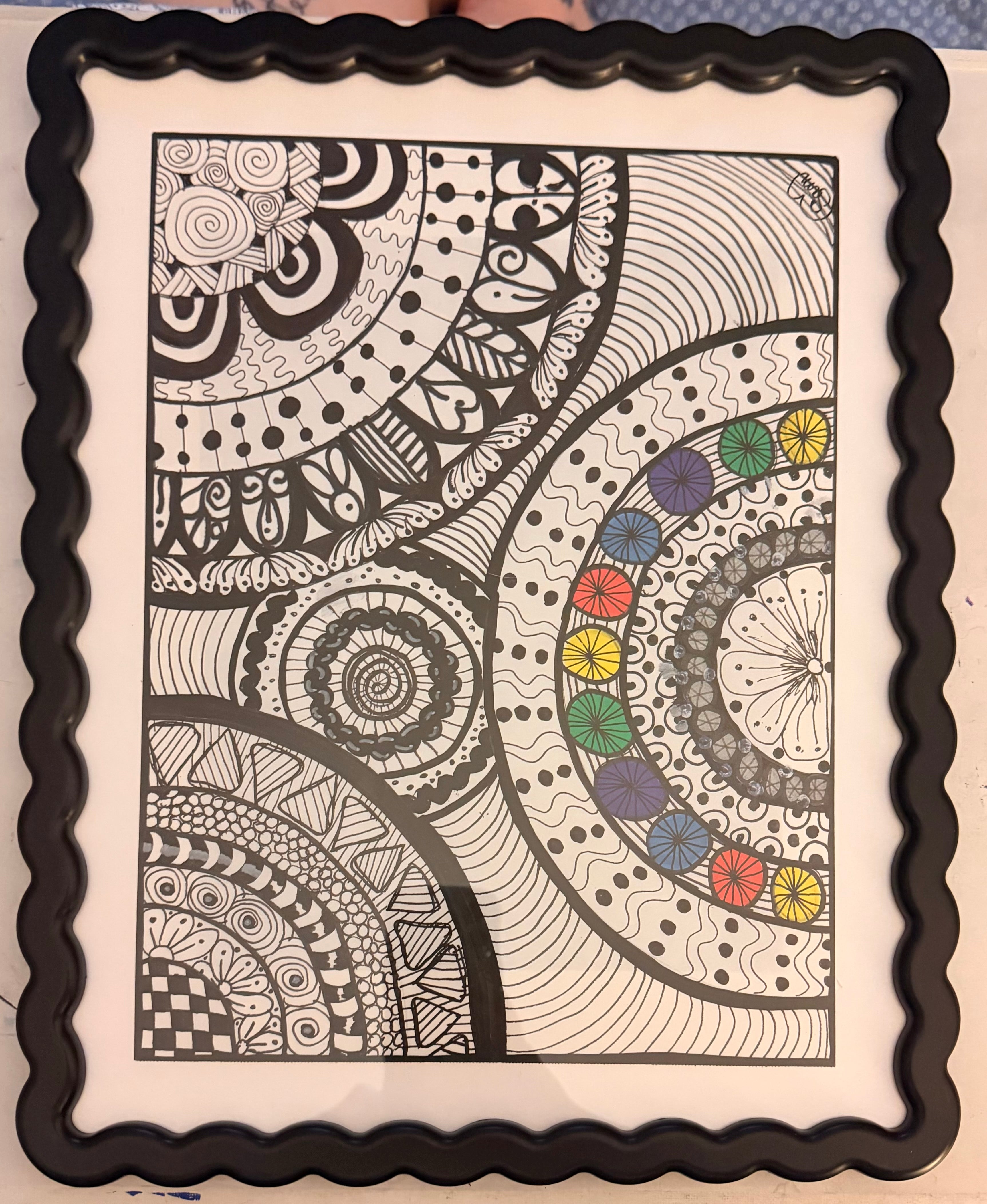 Touch of color