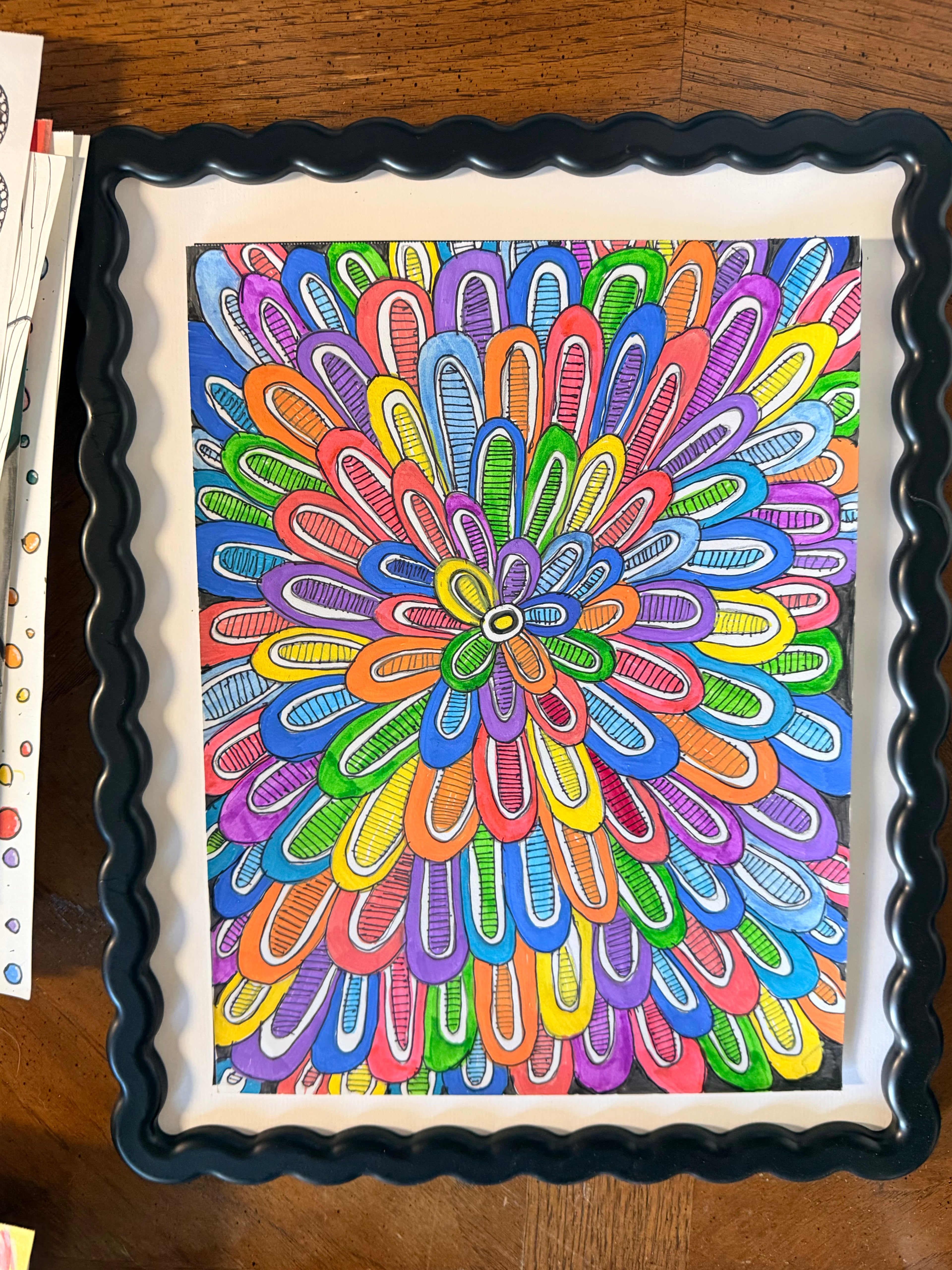 Bursting Flower