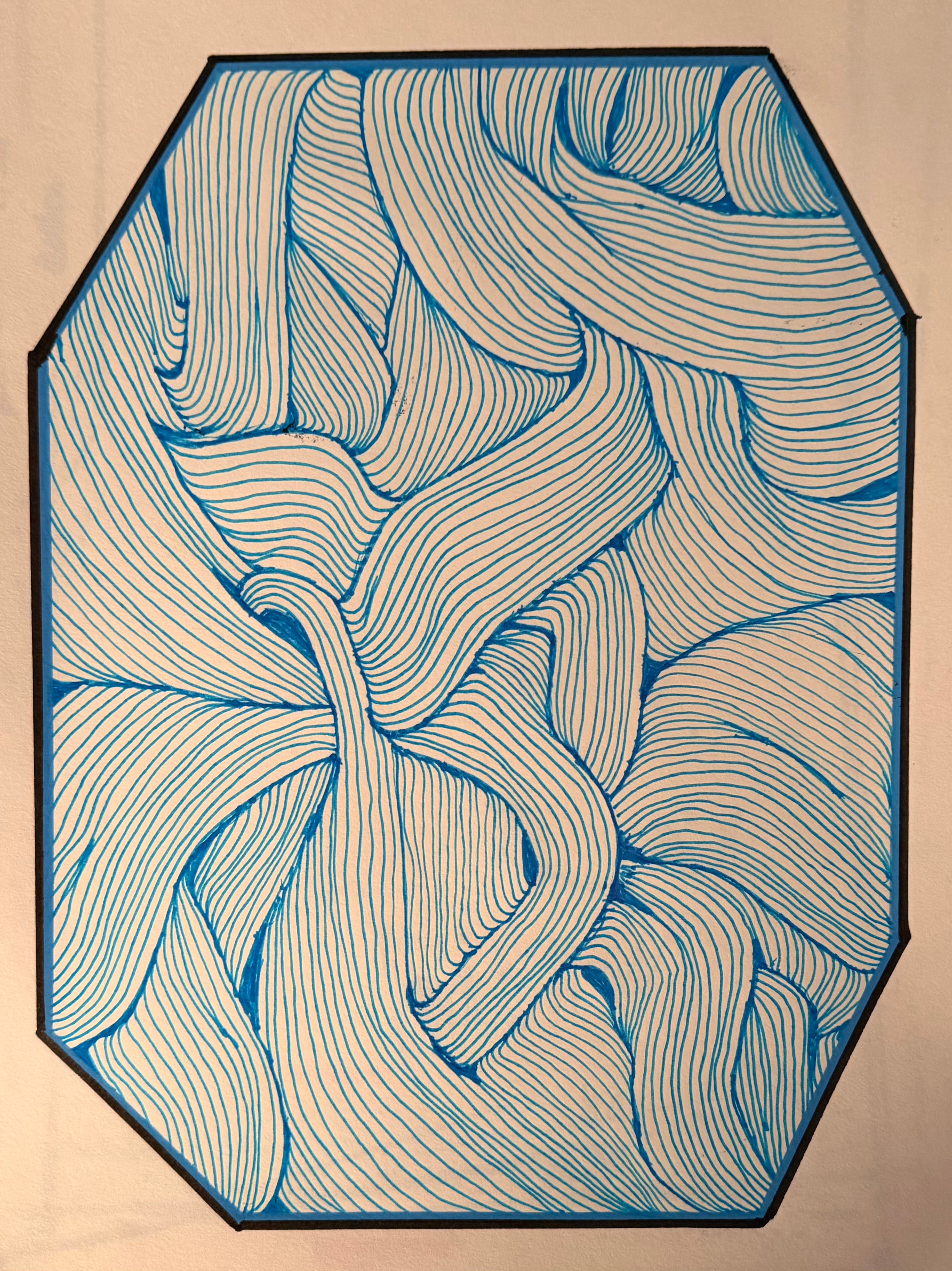 Tangled Blue