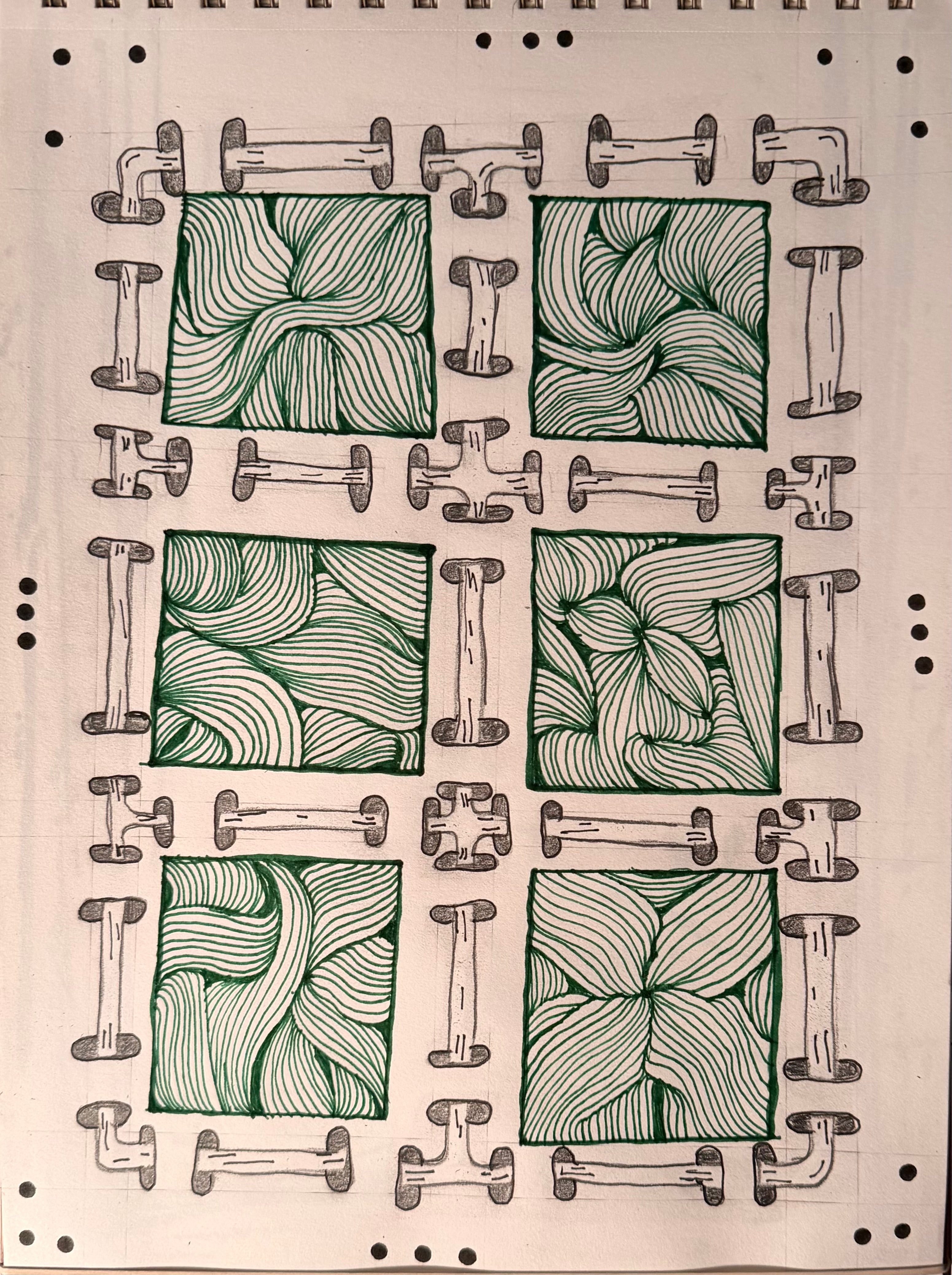 Green Boxed