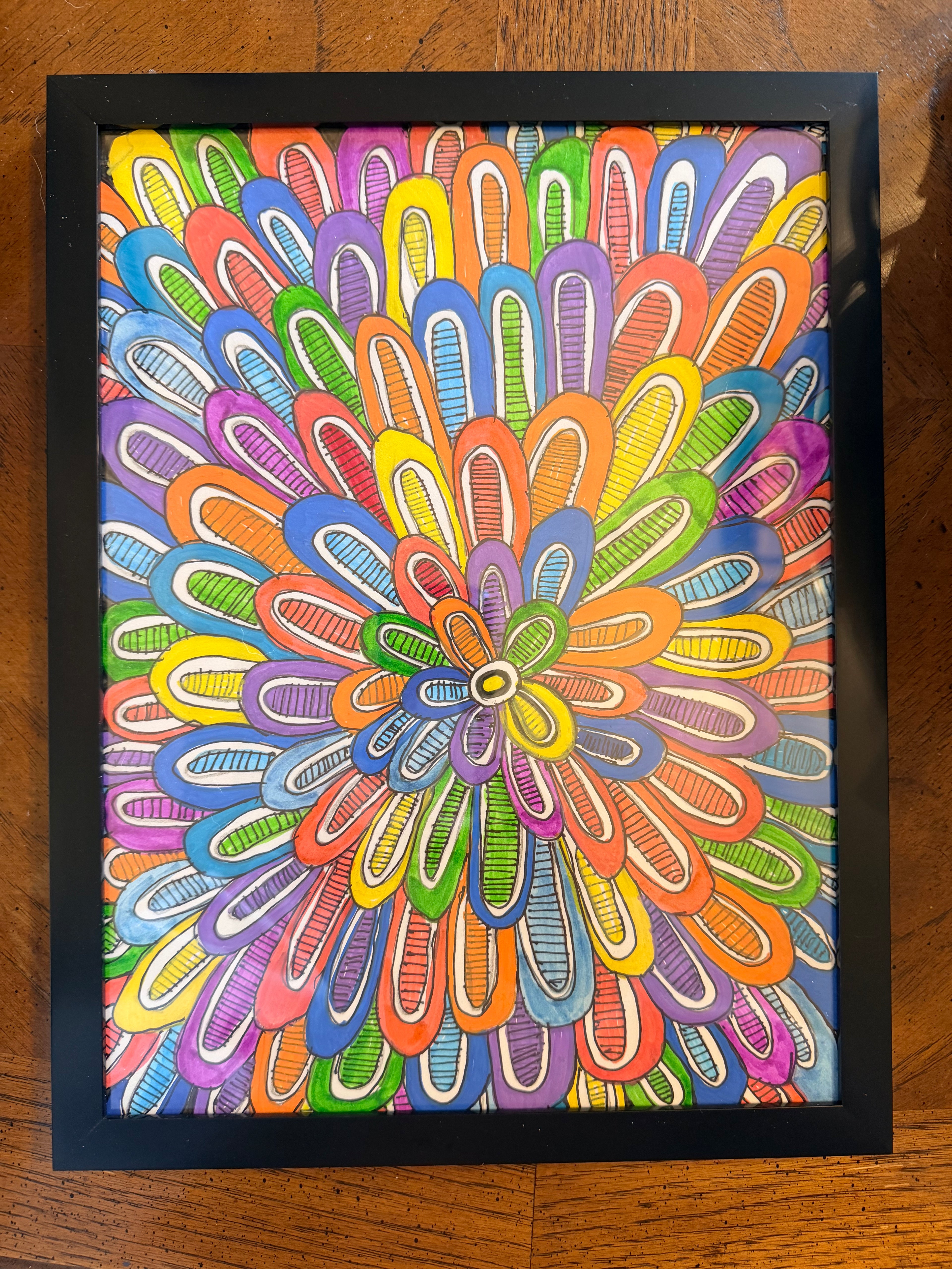 Bursting Flower