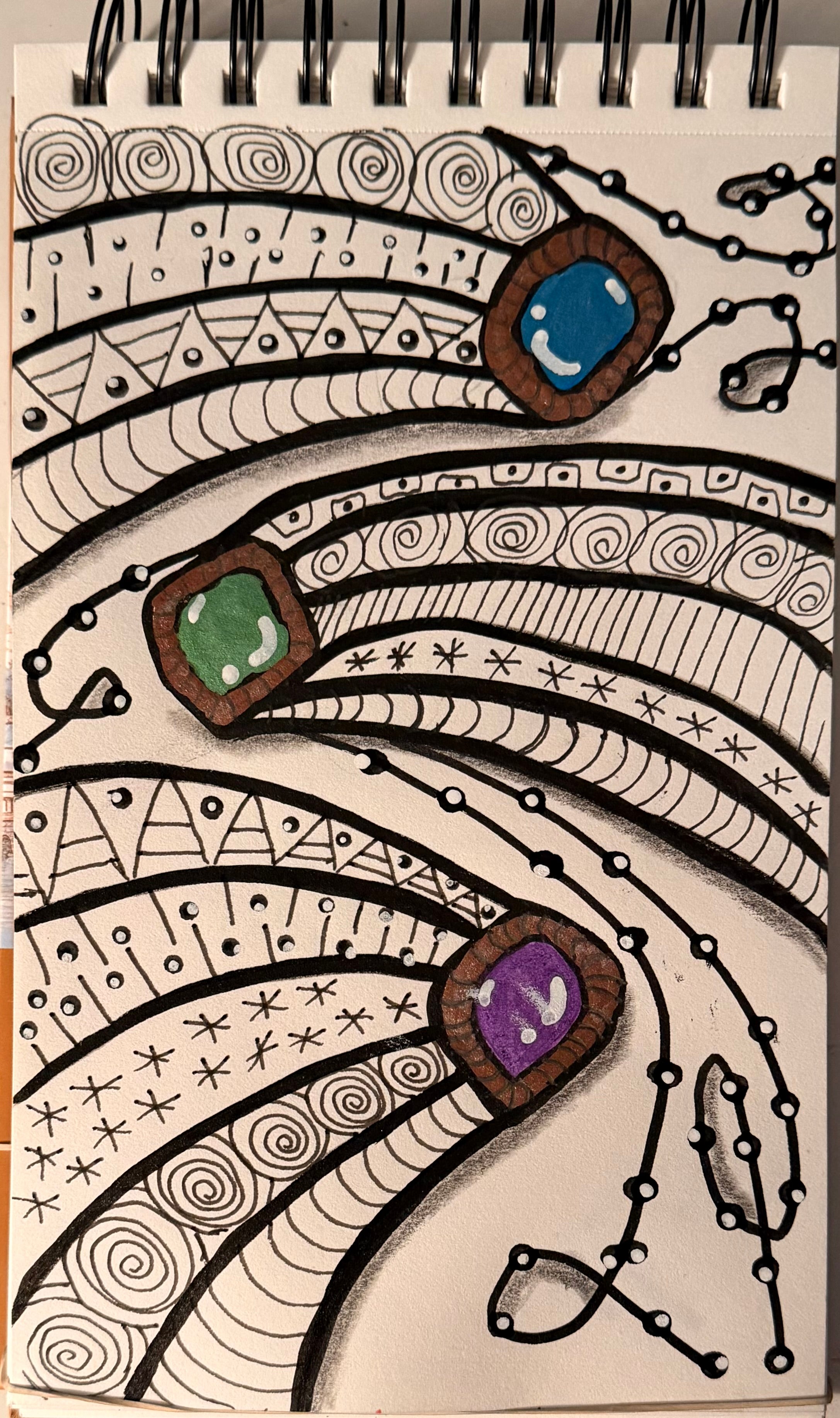 Shining gems