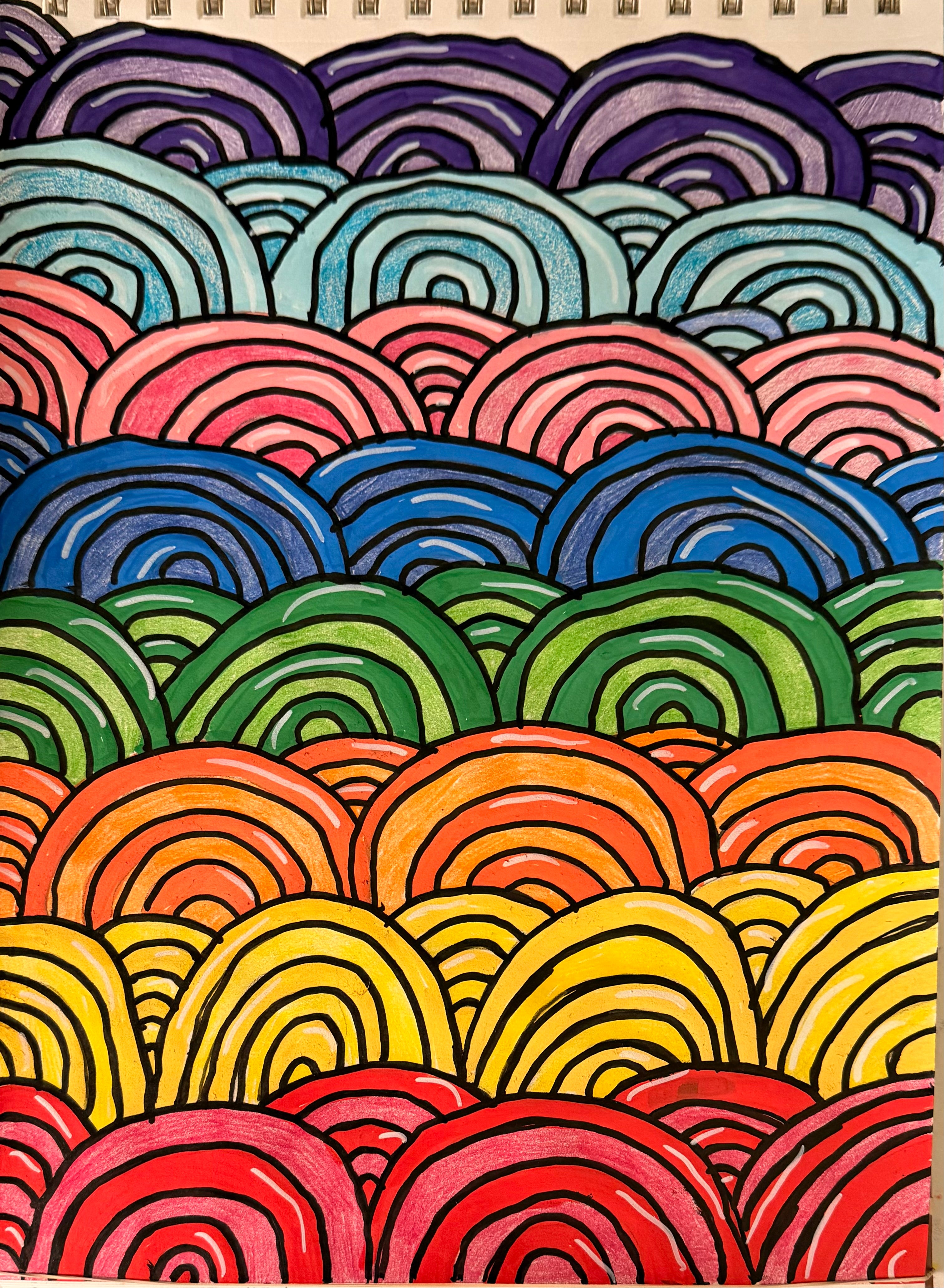 Bends of color