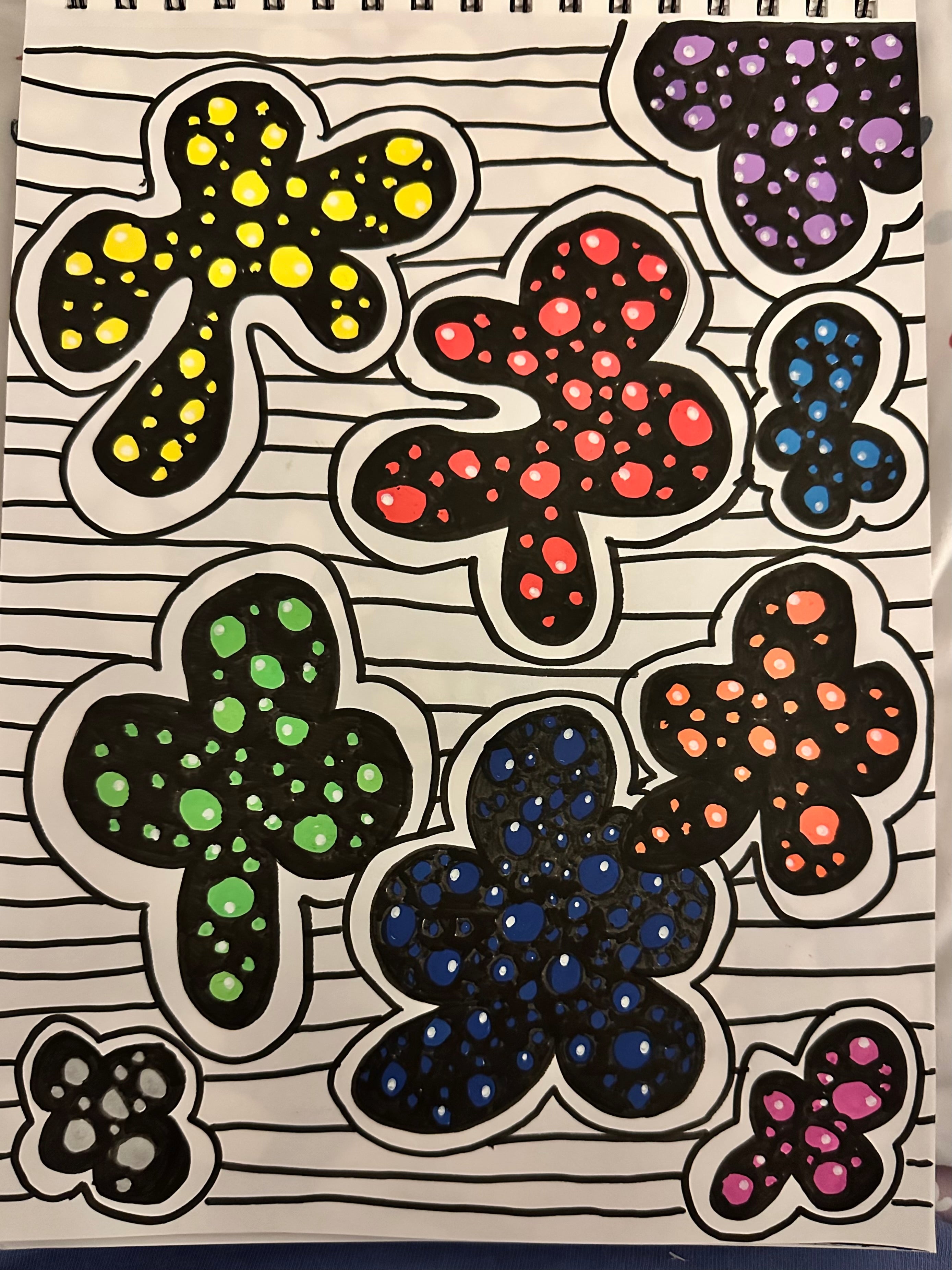 Colored bubbles