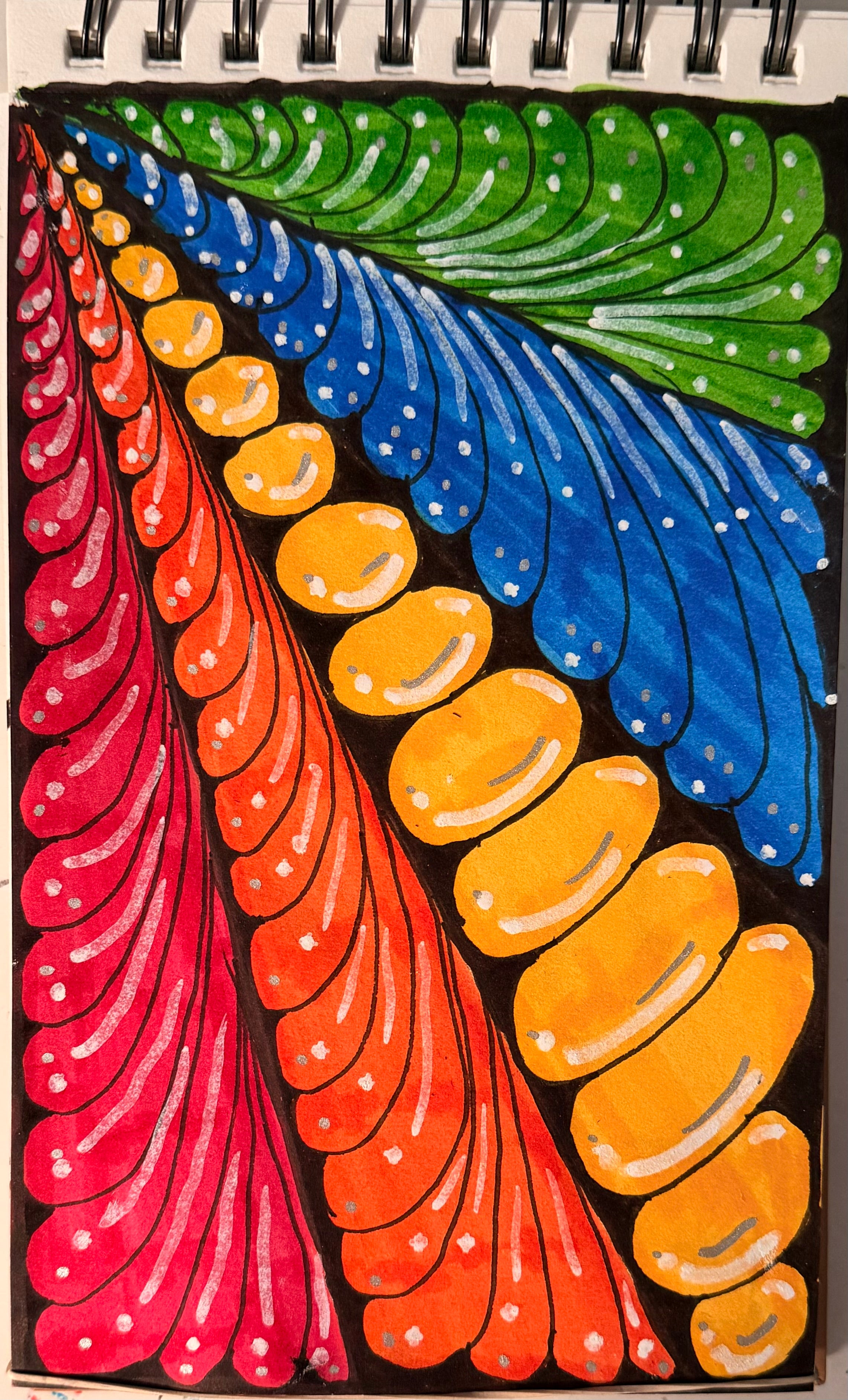 Rays of color