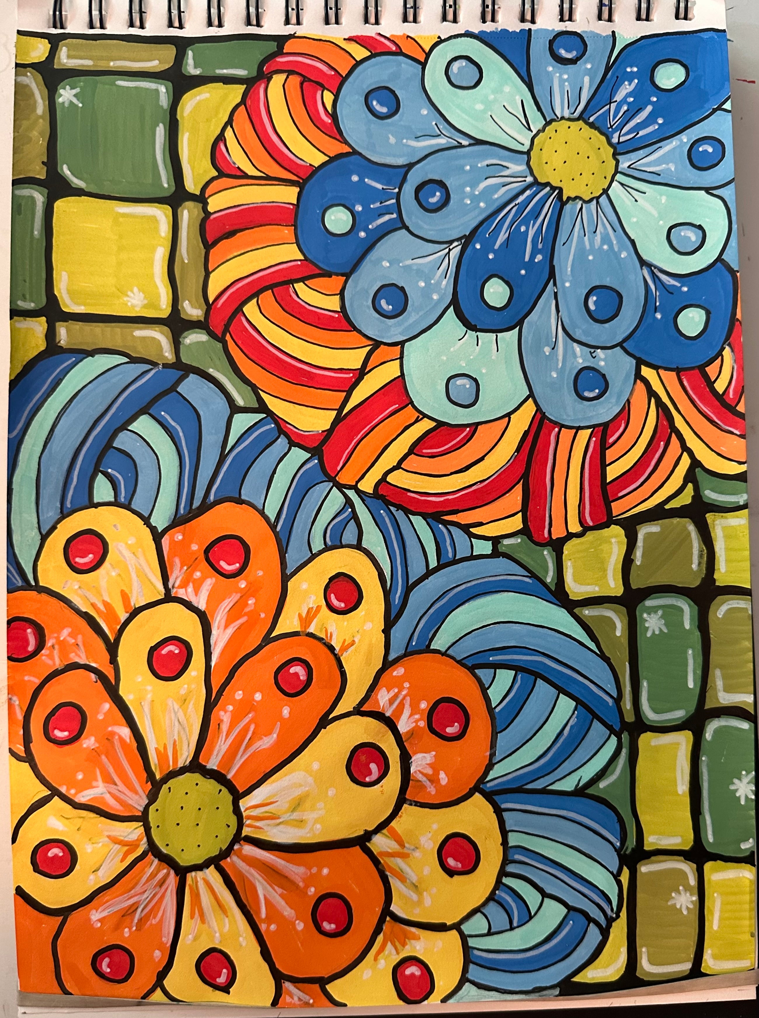 Cradled Flowers